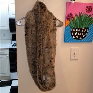Faux Fur Infinity Scarf